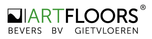 Logo Artfloors Bevers bv: gietvloer expert